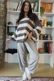 Terry B Classic Relaxed Pant Stone